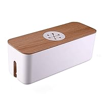 Storage Box Power Cord Storage Box Dustproof Charger Socket Storage Box Wire Box (Color : OneColor, Size : 1)