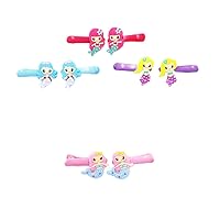 ERINGOGO 24pcs Girls Keychain Kids Jewelry for Girls Girl Gift Sea Party Favors Girl Rings Ring for Kids Girl Jewelry Keychains for Girls Jewelry for Kids Ocean Jewelry Mermaid Toy Child