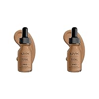 Total Control Pro Drop Foundation, Skin-True Buildable Coverage - Caramel (Pack of 2)
