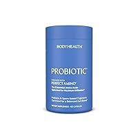 Probiotic - Enhanced with Perfect Amino (60 Caps), High Potency reseeding probiotics and Cutting-Edge Spore Probiotics, Acid- and Bile-Resistant