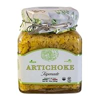 Giusto Sapore Artichoke Bruschetta Spread 10.23oz - Non GMO Italian Premium Gourmet Brand - Imported from Italy and Family Owned