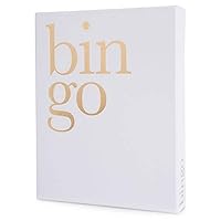 West Emory Bingo Game Board (1 Piece), White/Gold