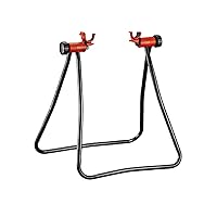 Car Frame Bike Stand for Maintenance Foldable Bike Repair Stand Aluminum Bike Floor Stand Portable Height Adjustable Bicycle Repair Stand for Indoor Outdoor Use