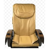 Pedicure Chair Massage Bottom-Air Seat Cover Cushion Salon Spa(Caramel)