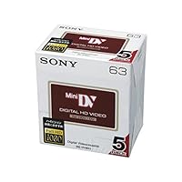 Sony DVM63 HD DVC Mini Tape - 5 Pack