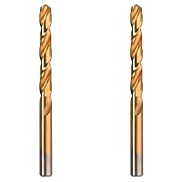 kwb Titanium HSS Metal Drill Bit Diameter 2.5 mm with Special Tip Grinding, Long Service Life and High Cutting Speed when Drilling with Cordless Screwdrivers and Drills (Pack of 2)