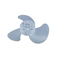Plastic Fan Replacement 3 Leaves Household Electric Hairdryer Motor Fan Accessories Fan