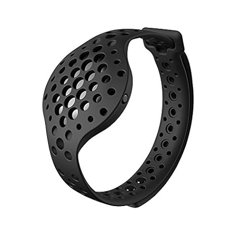 3D Fitness Tracker & Real Time Audio Coach, Moov Now:Swimming Running Water Resistant Activity Calories Tracker with Sleep Monitor, Bluetooth Smart Wristband for Android and iOS, Stealth Black