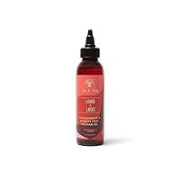 As I Am Long and Luxe GroHair Oil - 4 ounce - Rejuvenate the scalp - Promote hair retention - Enriched with Pomegranate and Passion Fruit, Beta-Sitosterol & JBCO