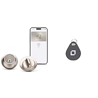 Lock+ Smart Lock Plus Apple Home Keys - Smart Deadbolt for Keyless Entry - Includes Key Fobs - Works with iOS & Key Card Minis (4-Pack)