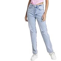 Wild Fable Women's Super-High Rise Straight Jeans -