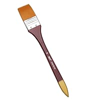 Paint Brushes DIY Art Oil Paint Brush Set School Drawing Stationery Painting Pen Set Watercolor Pen (Color : Black, Size : 1)