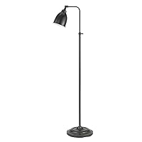 Cal Lighting BO-2032FL-DB Traditional One Floor Lamp Lighting Accessories, Brown, 7.3x26.3x14