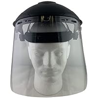 Standard Polycarbonate Clear Faceshield with Headgear