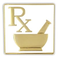 PinMart's Pharmacy RX Logo Lapel Pin