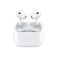 App1e AIRP0DS Pro (2nd Generation) Wireless Earbuds, Up to 2X More Active Noise Cancelling, Adaptive Transparency, Lightning Charging Case, Bluetooth Headphones for iPhone (Shipped after 20 days)