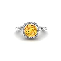 Natural Gemstone 925 Sterling Silver Ring For Women & Girls | Natural Gemstones | Valentine's Gift