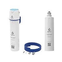 Premium Under Sink Water Filter System Bundle, NSF and IAPMO Certified Reduces PFOA, PFAS, Lead, Cysts, Pharmaceuticals, Chlorine Taste & Odor, Sink Filter for Kitchen, Bathroom, RV