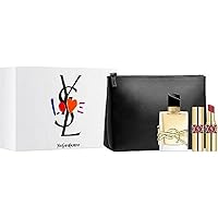 Yves Saint Laurent LIBRE 2-Piece Travel Set (1.6 Oz Eau De Parfum Spray + Rogue Volupte Shine # 105 Lipstick)