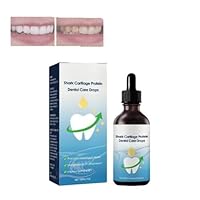Shark Cartilage Protein Dental Regrowth Drops, 30ml Dental Regrowth Drops, Aexzr Dental Drops,Tooth Serum Whitening, Color Corrector Tooth Serum,Tooth Serum Correcting Stain Removal