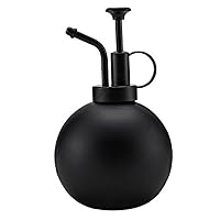 Plant Watering Mister Stainless Steel Garden Flower Bonsai Sprayer Bottle Black Garden Water Spray Mister