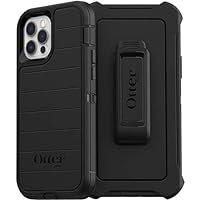 OtterBox Defender Rugged Case for iPhone 12 & iPhone 12 PRO (NOT Mini/Max) - Non-Retail Package (iPhone 12 & 12 Pro (ONLY), Black)