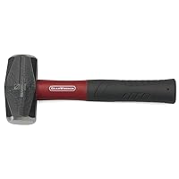 GEARWRENCH Drilling Hammer with Fiberglass Handle, 3 lb. - 82255, Red & Black