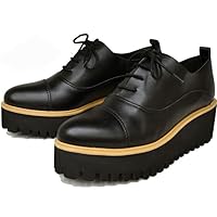 Ashinaga 7210005 7210006 Manish Shoes, Thick Sole, Genuine Leather, Women's