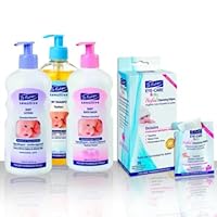 Baby Eye Wipes, Shampoo, Lotion and Baby Bath - Natural and Calming for Newborns, Babies and Toddlers.