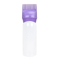 Root Comb Applicator Bottle Oil Applicator For Hair Coloring Bottle Applicator Brush With Graduated Scale Easy To Use Hair Care Bottle