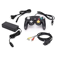5-Star Compatible High Yield Inkjet Cartridge Replacement. Gamecube Parts Bundle with Controller, Power Adapter Cord and AV Cable for Nintendo Gamecube Console NGC