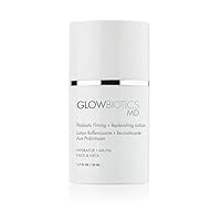Glowbiotics Probiotic Firming + Replenishing Lotion: Lightweight Daily Moisturizer for Aging and Dry Skin, Reduces Wrinkles and Fine Lines, With Hyaluronic Acid and Vitamin B3, 1.7 Fl Ounce