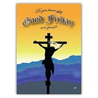 Uncle Pokey Easter Card - Easter Worship - Devotional Full Color Art on 100 pound paper with envelope folding to 5