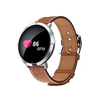 MTkxsy Bluetooth Smart Watch Step By Step Color Screen Sports Smart Watch (Color: Brown)