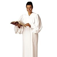Clergy Plymouth Pastors or Preaching with Bell Sleeves and Cuffs Pulpit Robe, Height to 5'7