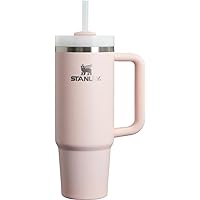 STANLEY Quencher H2.0 FlowState Stainless Steel Vacuum Insulated Tumbler with Lid and Straw for Water, Iced Tea or Coffee (Bloom, 30 oz)