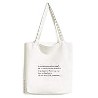 People Are Learn From Situation Tote Canvas Bag Shopping Satchel Casual Handbag