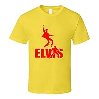 Elvis Red Shadow 50's 70's Vintage Retro Style T-Shirt and Apparel T Shirt