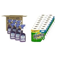 Dawn Professional Multi-Surface Heavy Duty Degreaser Spray, 32 fl oz (Case of 6) + Bounty Quick-Size Paper Towels, 16 Family Rolls Combo Pack
