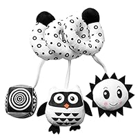 Baby Spiral Hanging Stroller and Car Seat Toys (Owl)