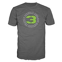 T-Shirt 'Call of Duty Modern Warfare 3' - Countries 3 - gris - Taille M