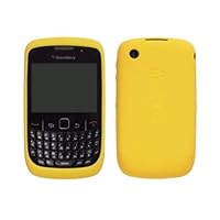 Blackberry Rubberized Skin Case for Blackberry 8520 / 8530 / 9300 (Yellow)