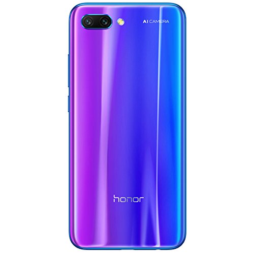 Huawei Honor 10 Dual-SIM 128GB (GSM Only, No CDMA) Factory Unlocked 4G Smartphone (Phantom Blue) - International Version