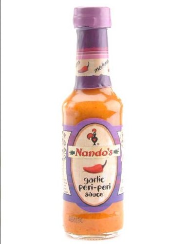 Nando's Garlic Peri Peri Sauce, 4.7-Ounce Bottles (Pack of 6)