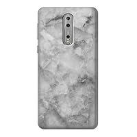 R2845 Gray Marble Texture Case Cover for Nokia 8