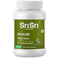 Sri sri tattva Ayurveda Amruth 500 Mg, 60 Tablet- Pack of 4
