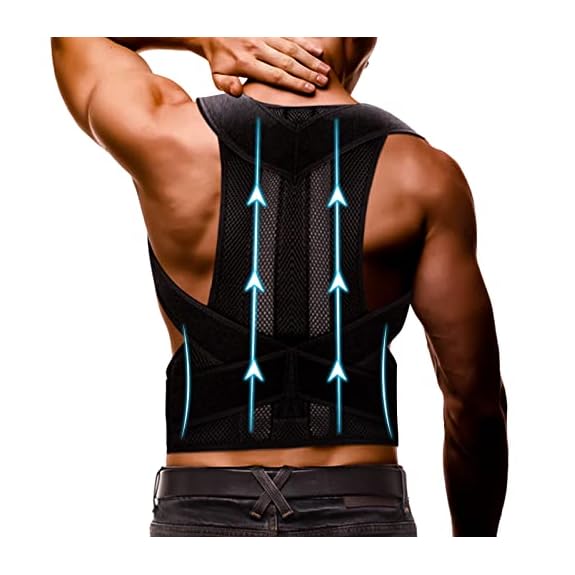 Back Brace Posture Corrector for Women and Men,Fully Adjustable