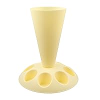 Piping Bag Rack, Plastic Pastry Bag Filling Stand with 8 Cake Nozzles Holder Cupcake Cookie Nozzle Bakeware Tip Decorating Display Trays Baking Accessories