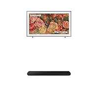 SAMSUNG 85-Inch Class QLED 4K LS03D The Frame Series Quantum HDR Smart TV (QN85LS03D, 2024 Model) w S60D 5.0ch Soundbar w/Wireless Dolby Atmos Audio, All-in-One Design, (Newest Model)