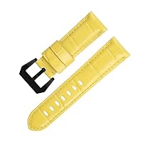 20mm 22mm 24mm Soft Cowhide Genuine Bamboo Leather Watchband for Breitling Strap for Breitling Series Belt Accessories